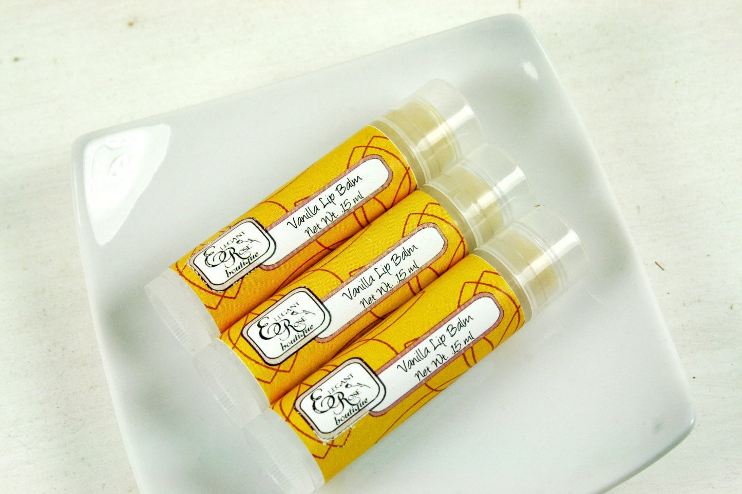 Maroon Oliver Vanilla Lip Balm